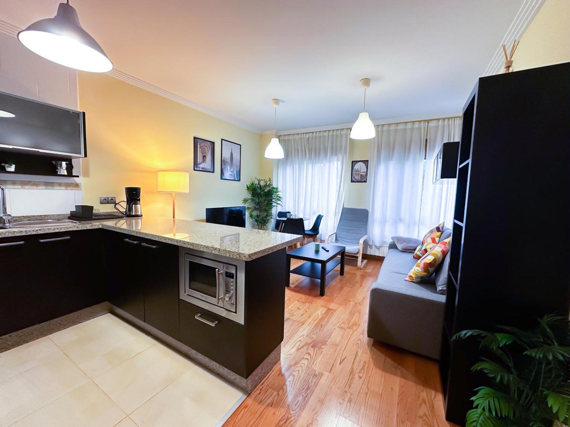 Apartamento Con Garaje, Centrico Y Luminoso Comarca de Comarca de Pontevedra Buitenkant foto