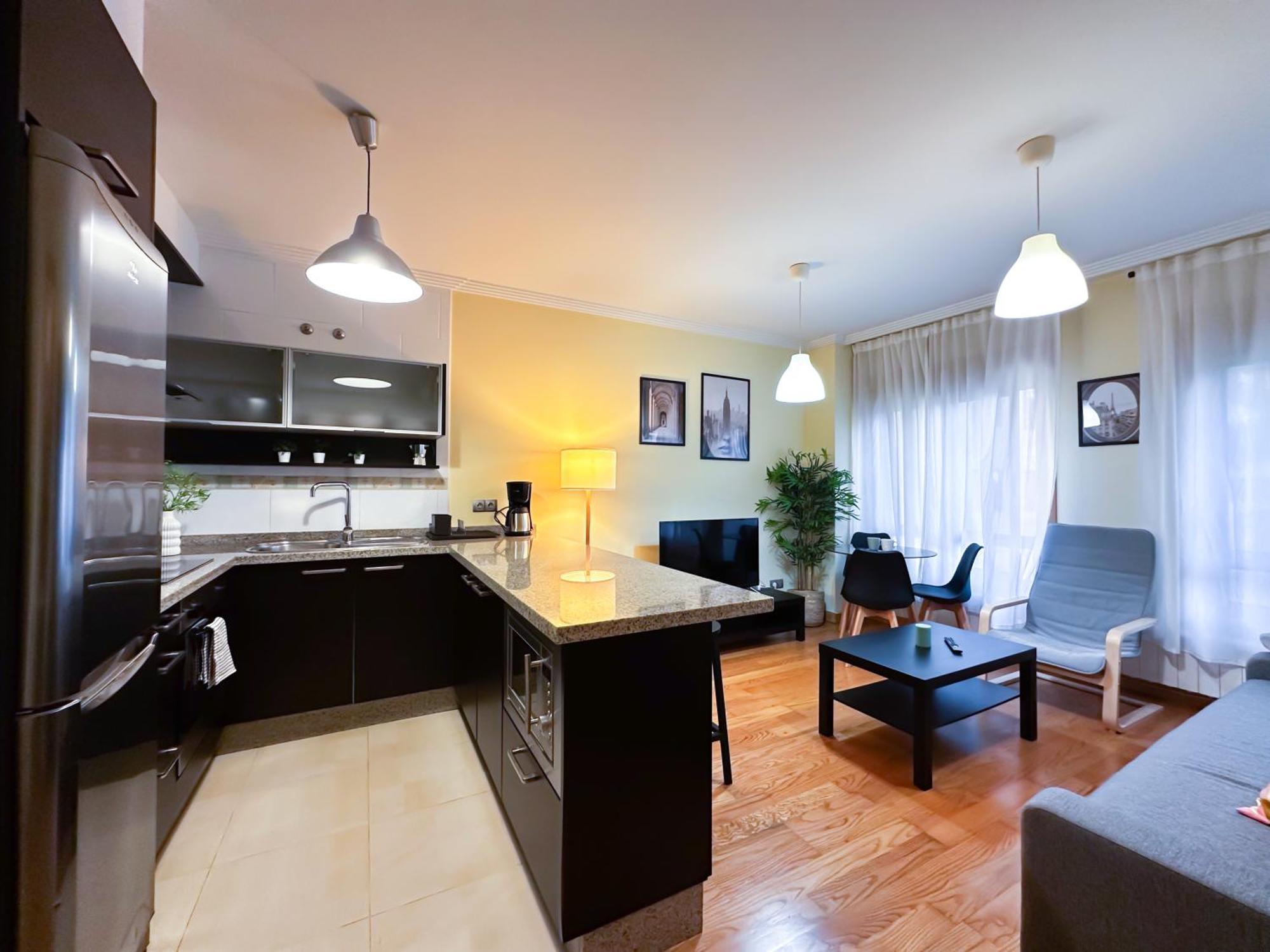 Apartamento Con Garaje, Centrico Y Luminoso Comarca de Comarca de Pontevedra Buitenkant foto