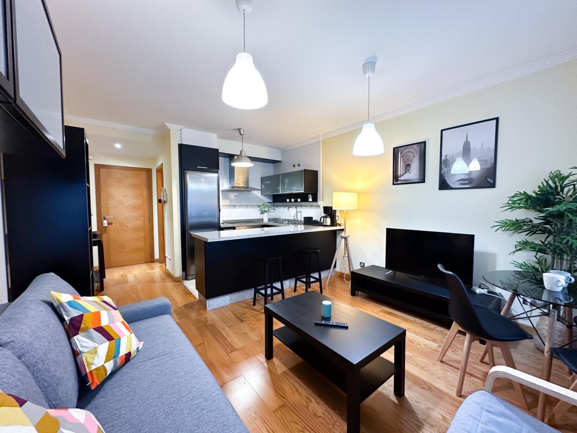 Apartamento Con Garaje, Centrico Y Luminoso Comarca de Comarca de Pontevedra Buitenkant foto